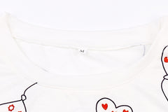 Q671 Women's Floral Print Long Sleeve T-Shirt (Summer)