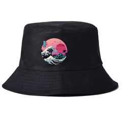 Casual Print Fisherman Hat for Outdoor Sun Protection
