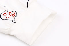 Q671 Women's Floral Print Long Sleeve T-Shirt (Summer)