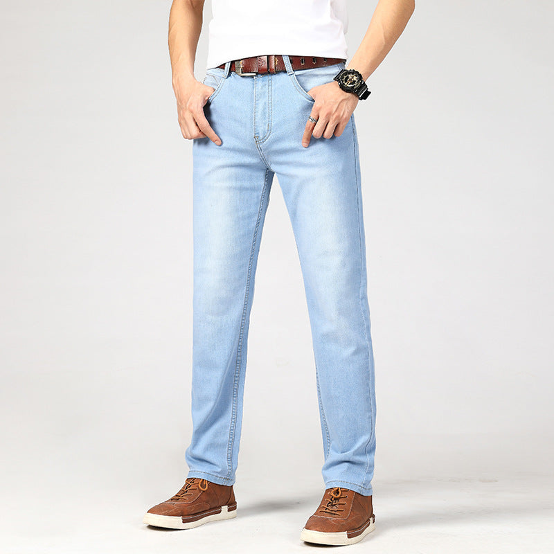 Men's Summer Straight-Leg Jeans and Pants